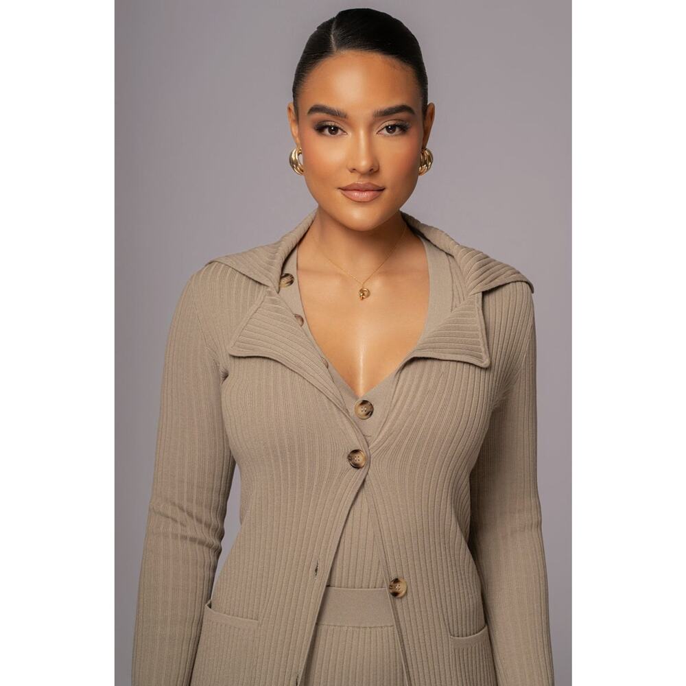 JLUXLABEL Lida Ribbed Duster - M/L - Picture 5 of 8
